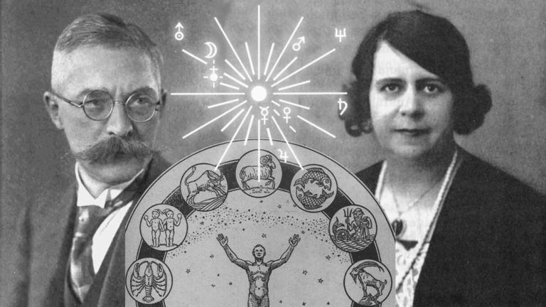 Alfred Witte und Elsbeth Ebertin